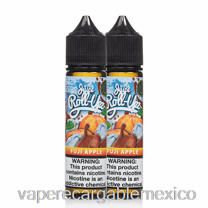 Vape Recargable Ice Fuji Manzana - Jugo Roll Upz - 120ml 0mg